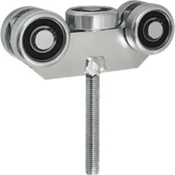 Dveřní kování Nosný vozík závěsných dveří a vrat 50 mm se závitem