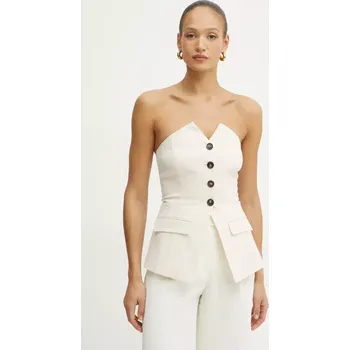 Top s příměsí vlny Marella béžová barva, 2423166012200 01X, vel. 34