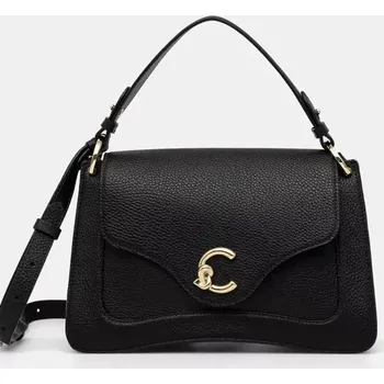 Kabelka Kožená kabelka Coccinelle E1.SSL.18.01.01 černá 99X, vel. ONE SIZE