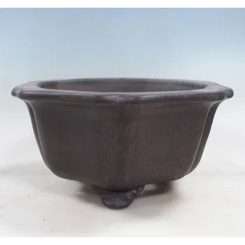 Květináč Bonsai miska 27 x 27 x 13 cm hnědá