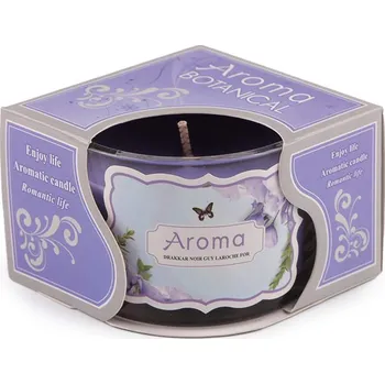 Svíčka Vonná svíčka ve skle 80 g - 3 (Drakkar noir guy) levandulová