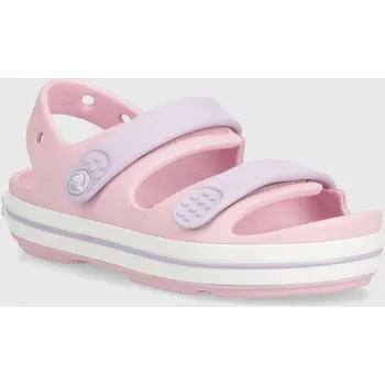 Dívčí obuv Dětské sandály Crocs CROCBAND CRUISER 209423.CROCS.CROCBAND.C růžová 30X, EUR 28/29