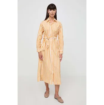 Dámské šaty Bavlněné šaty Weekend Max Mara 2415221142600 oranžová 20X, vel. 36