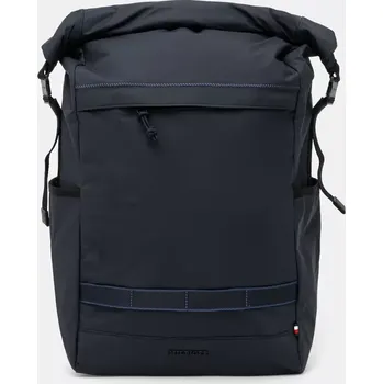 Sportovní batoh Batoh Tommy Hilfiger pánský, tmavomodrá barva, velký, hladký, AM0AM13216 59X, vel. ONE SIZE