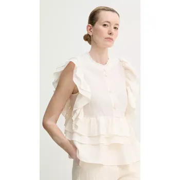 Dámská halenka Halenka MUNTHE FULTON 251104325132 béžová 01X, vel. 38