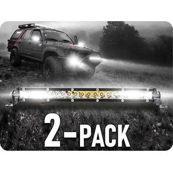 Přídavný světlomet LED pracovní světlo 36W, 1600LM, 12/24V, 24xLED/2-PACK! [LB0075]