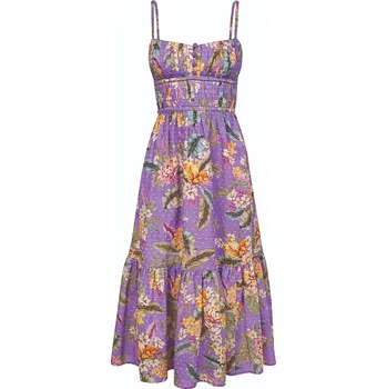 Dámské šaty Watercult - Dreamscape tropics šaty dlouhé lilac-pastel mix L W3183_054