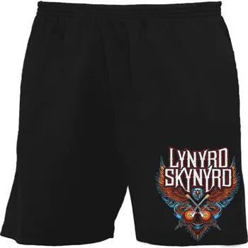 Pánské kraťasy bermudy, kraťasy Lynyrd Skynyrd - Eagle and Guitars