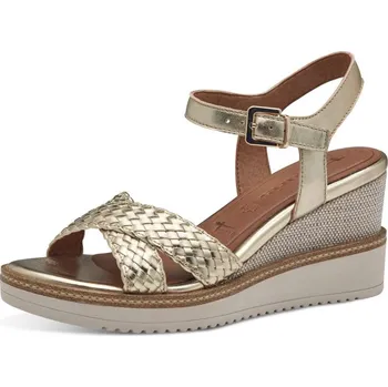 Dámské sandále Tamaris Dámské sandály TAMARIS 28351-44-933 zlatá S5 38