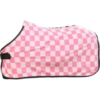 Deka pro koně HKM Deka odpocovací Henni HKM, pink/rose Délka zad: 85 cm