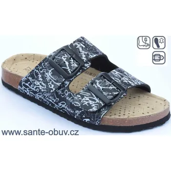 Dámská zdravotní obuv SANTÉ VN/326 GRAFO pantofel , --- - 39