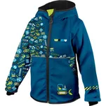 Dětská softshellová bunda WAMU BAGR, modrá 86 - 92