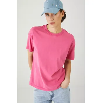 Bavlněné tričko Medicine růžová barva RS25.TSD060 43X, vel. M