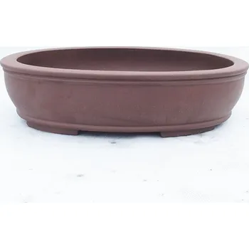 Květináč Bonsai miska 35 x 28 x 8,5 cm hnědá