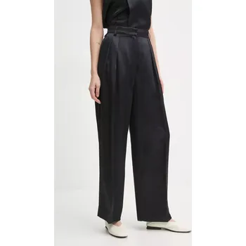 Dámské kalhoty Kalhoty s příměsí lnu Day Birger et Mikkelsen Enzo DAY65243533 černá 99X, vel. 38