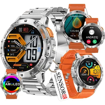 Hodinky Sensorr pánské hodinky Hodinky chytré hodinky pánské hovory svítilna 530mAh