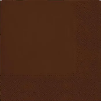 Papírový kapesník Ubrousky PAW UNI L (20ks) chocolate