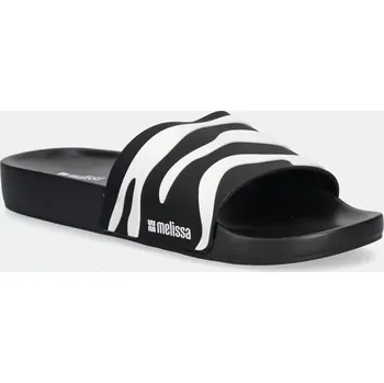 Dámské pantofle Pantofle Melissa MELISSA ANIMAL PRINT SLIDE AD dámské, černá barva, M 36097.BG889 M.36097.BG889 99X, EUR 38