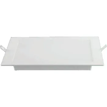 LED panel LED vestavěný panel s napájecím zdrojem 24W, čtverec Studená bílá