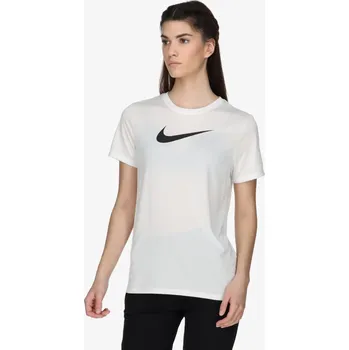 Dámské tričko Dámské funkční tričko s krátkým rukávem Nike W NK DF TEE RLGND HBR W bílé FQ4975-100 - M | UK 3,5 | US 6