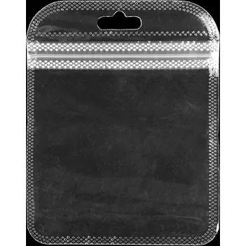 Sáček na potraviny Uzavíratelný sáček se závěsem 9,5x12 cm Varianta: transparent, Balení: 50 ks