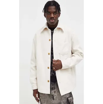 Pánská bunda Bunda GCDS FW23M230481 béžová 01X, vel. M