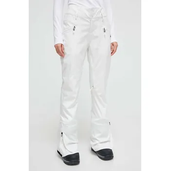 Dámské kalhoty Kalhoty Burton Marcy High Rise bílá barva 22076102100 00X, vel. S