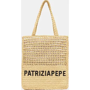 Kabelka Kabelka Patrizia Pepe béžová barva, 2B0124 V039 2B0124.V039 08X, vel. ONE SIZE