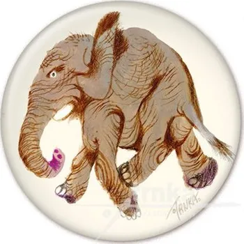 Dekorativní magnet Magnet - Slon ze Zahrady