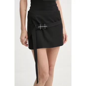 Dámská sukně Sukně s příměsí vlny Heliot Emil AW24.W.12.041.BLK01 černá 99X, vel. 36