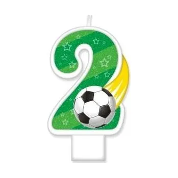 Dortová svíčka Svíčky dortové SF-159-2 fotbal