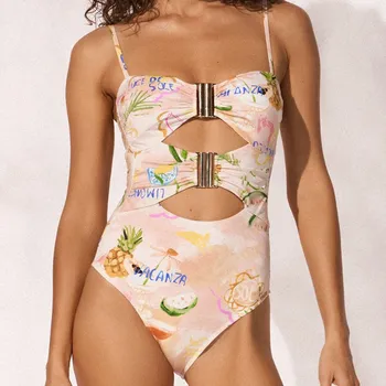 Dámské plavky Watercult - Vacation fizz plavky jednodílné summer cocktail 36 8621_061