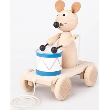 Tahací myš s bubnem