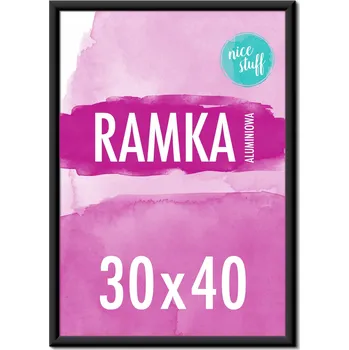 Obraz Rámeček 30x40 rámeček na fotografie 30x40 černý hliníkový rámeček na fotku rámy