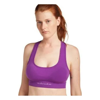 Dámské termo spodní prádlo Icebreaker W 260 Zoneknit Seamless Bra Passion S
