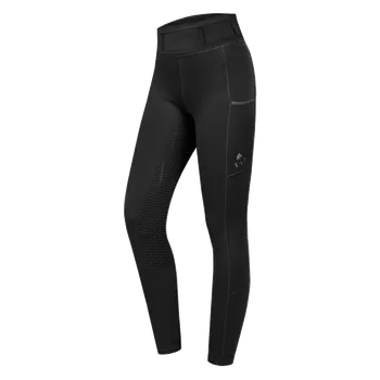 Jezdecké kalhoty Legíny ELT full grip Ella 140 černá