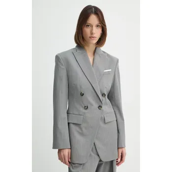 Dámské sako Blazer s příměsí vlny Day Birger et Mikkelsen Elenora DAY65243559 šedá 90X, vel. 36