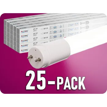 LED osvětlení LED trubice 60CM, T8, 8,5W, 900lm, G13, sklo, 4000K (LED startér není v balení) [WOJ+22301_8.5W]/25-PACK!
