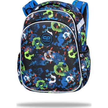 Školní batoh Školní batoh Turtle 16˝ FOOTBALL BLUE