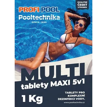 Bazénová chemie Profipool Multi tablety 5v1 Maxi 1 kg