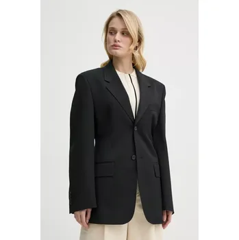 Dámské sako Blazer s příměsí vlny Filippa K 31533.FK černá 99X, vel. 42