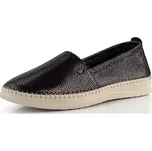 Looke kožené mokasíny Lydia černé se vzorem L0852_28 - 40 | P694239