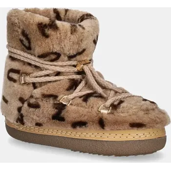 Dámská zimní obuv Sněhule Inuikii Classic Print béžová barva, 75101-056 75101.056.Sand 08X, EUR 37