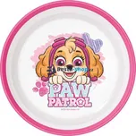 Dětská miska Premium Tlapková Patrola 14 cm růžová