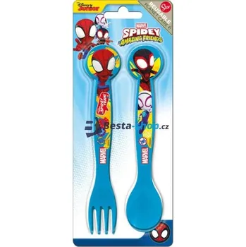 Příbor Sada dětských příborů Spidey 2 ks