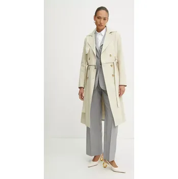 Dámský kabát Bavlněný trenčkot Patrizia Pepe 8O0162.AK55 béžová 12X, vel. 38