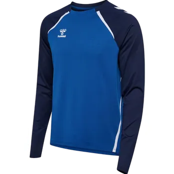 Pánské tričko Triko s dlouhým rukávem Hummel hmlLEAD 2.0 Sweatshirt 223748-8607 Velikost M