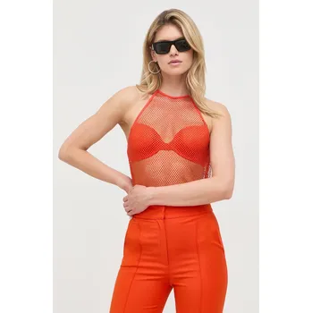 Top Patrizia Pepe 8M1440.A9U8 oranžová 22X, vel. 40