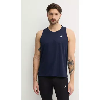 Pánské tričko Běžecké tričko Asics Core tmavomodrá barva, 2011D223 59X, vel. M