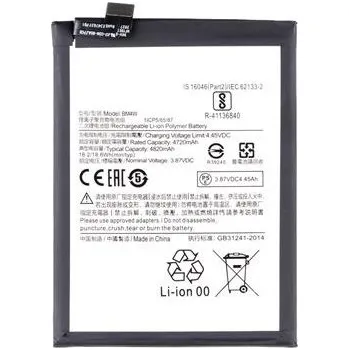 Baterie pro mobilní telefon BM4W Xiaomi 4820mAh baterie pro Xiaomi Mi 10T Lite (OEM)